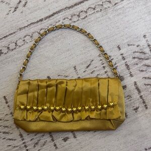 Elegant Gold Women's Handbag